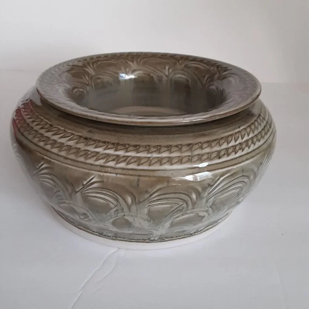 Pottery for Living Stoneware Chiller Japandi Greens Decorative & Practical